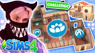 ПОСТРОИЛА ДОМ , НО КАЖДАЯ КОМНАТА ИЗ РАНДОМНОГО  ДОПОЛНЕНИЯ - sims 4