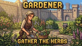 Medieval Lofi | Gardener, Gather What the Morning Dew Has Left 🌿|  Pixel Art Ambience screenshot 5