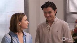 David, Aaron, Leo, Amy scene ep 8254
