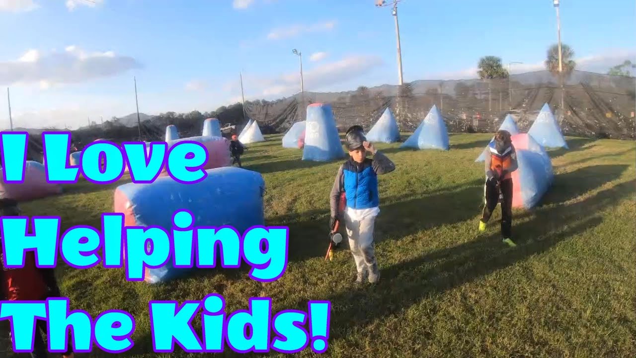 Helping the Birthday Kids in Paintball | Warrior Sports Park Orlando | 2022