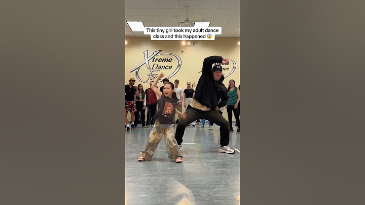 9 year old girl takes my ADULT dance class and this happened 🤯