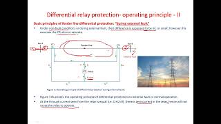 Differential Protection Relay - operating principles