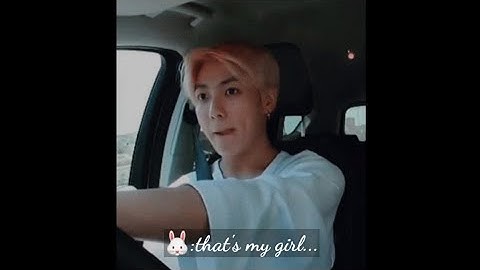 Bts reaction when you sit on his lap while he is driving a car||