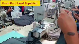 Front Part TopStitch.