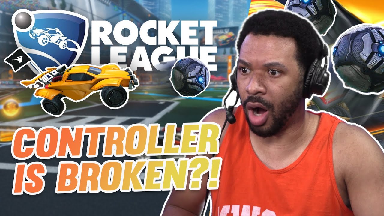 MY CONTROLLER IS BROKEN?! [ROCKET LEAGUE #128] - YouTube