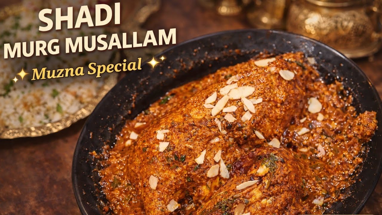 Shaadi Style Murg Musallam 😍 | Cook with MuznaItna Juicy Murg Musallam Ke Sab Hairaan 😋