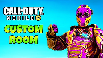 Call of Duty Mobile Custom Room Live Stream | COD Mobile Private Battle Royale Gameplay