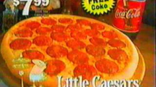 Funny Little Caesars commercial (1998)