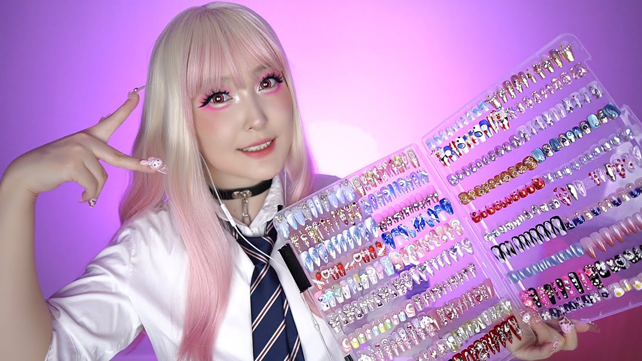 АСМР Накладные Ногти от Подружки 💅 ASMR RP (SUB)