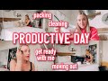 productive day in my life | grwm, moving out of my apartment, & more!