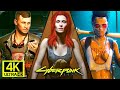 Cyberpunk 2077 — All Life Path Intros in Native 4K [Corpo, Nomad, Street Kid]