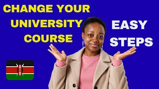 How to Change Your University Course STEP BY STEP | Intra-Institutional Transfer Explained