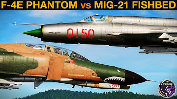 F-4E Phantom vs Mig-21 Fishbed: Vietnam War Dogfight | DCS