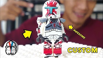 Finally! MOC Lego Clone Commandos Sev minifigures | Custom from Koruit