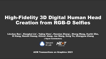 High-Fidelity 3D Digital Human Head Creation from RGB-D Selfies (ACM Trans. Graph. 2021)