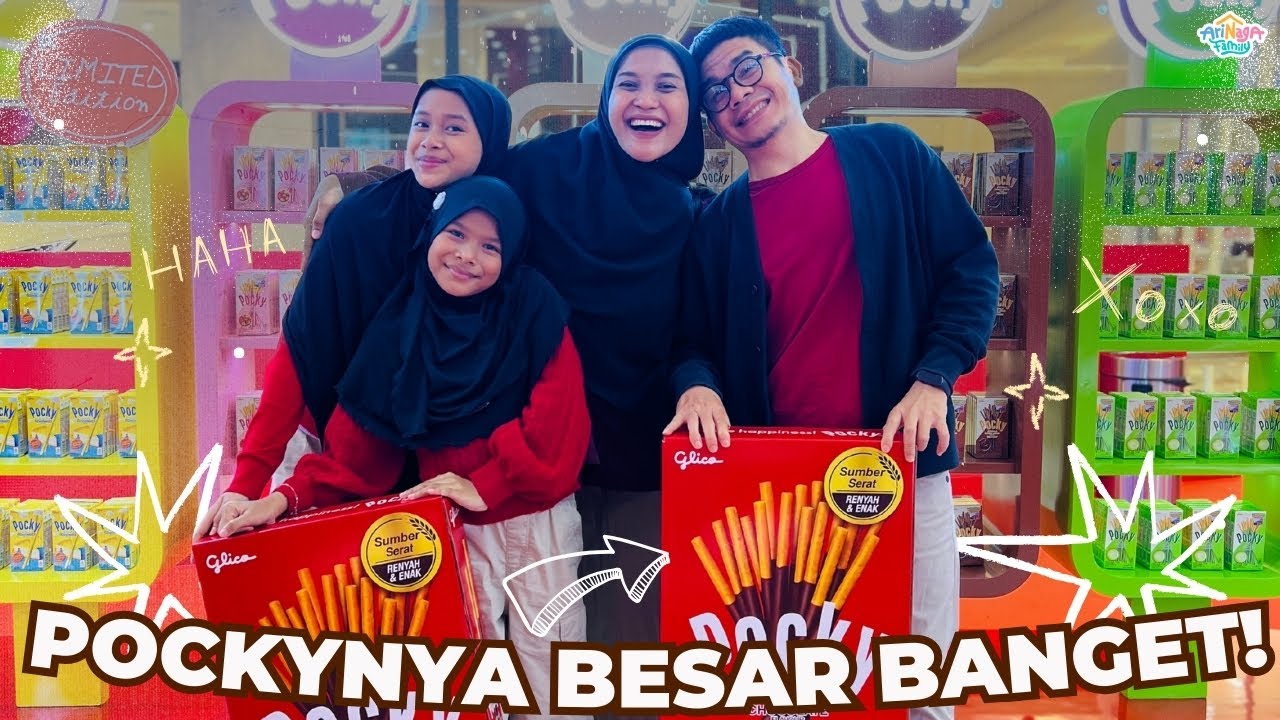 Pertama Kali Beli Pocky Segede Ini!!!😱😋