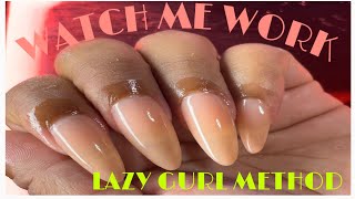 HOW TO: ALMOND NAILS | LAZY GIRL METHOD PT:2
