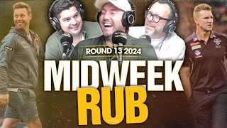 Midweek Rub | Bombers v Blues, Mulligan for Melbourne & Media Fights In The Diary | Triple M Footy