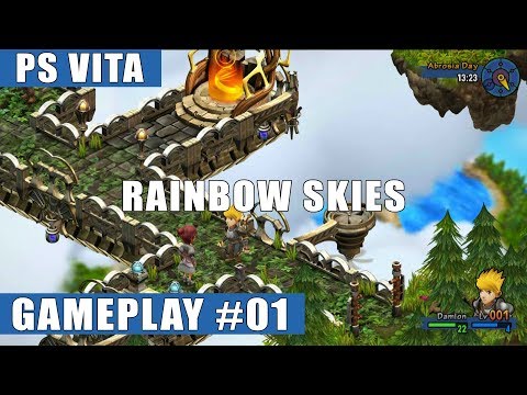 Rainbow Skies PS Vita Gameplay #1 | Exploring Arca