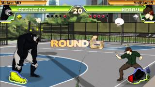 AnimeFest 2013 - Divekick Tournament - Match 10: Maken MD vs SolBlade9