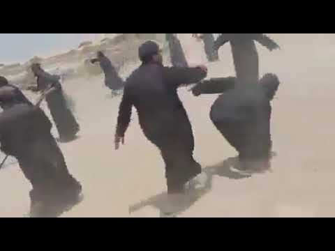 هجوم الشرطه على رهبان دير وادى الريان