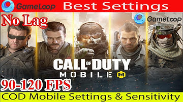 Cod Mobile Best Settings And Sensitivity For Battle Royale On Gameloop (Call Of Duty Mobile)
