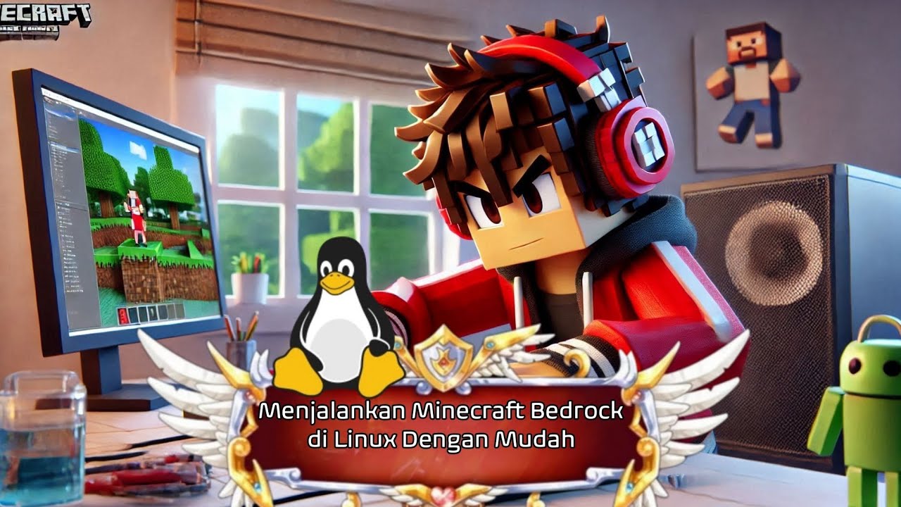 Cara Menjalankan Minecraft Pocket Edition Di Linux PC #minecraft - YouTube
