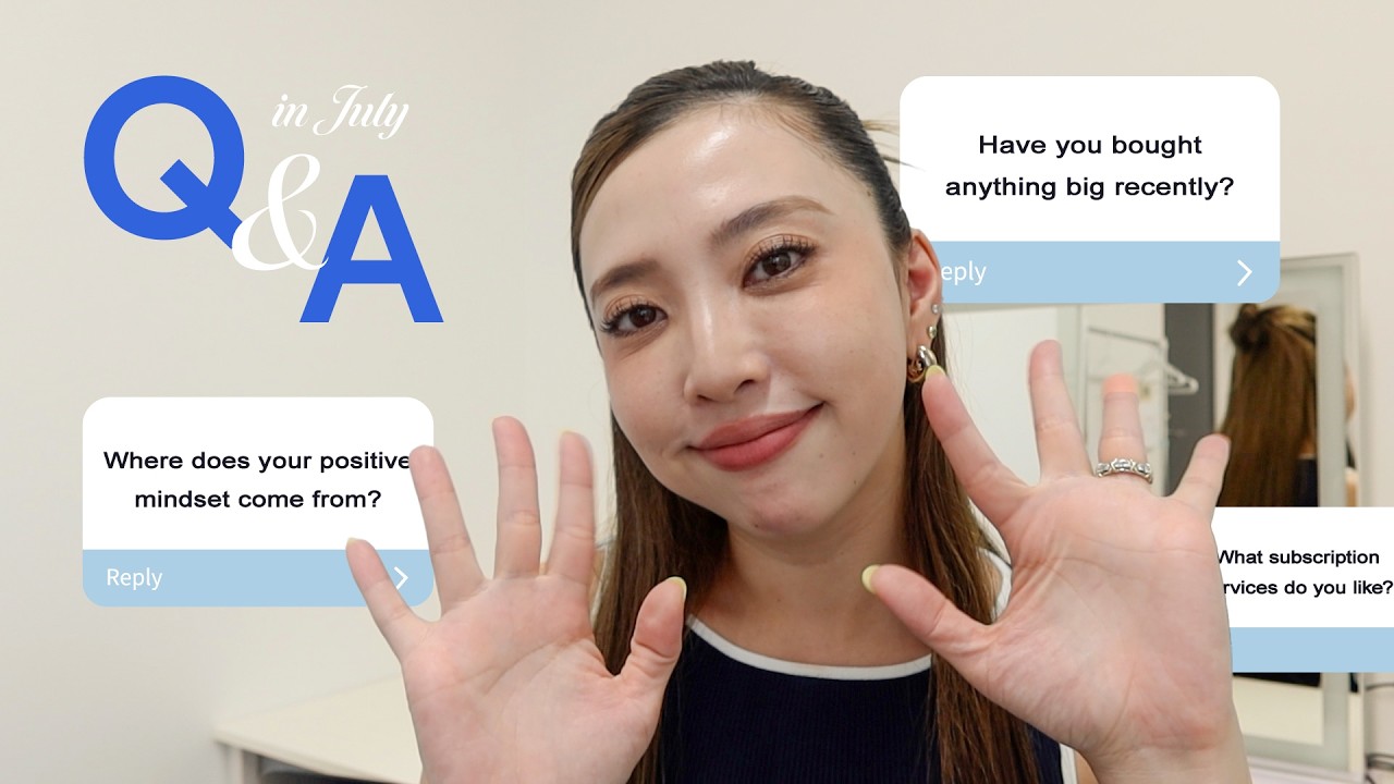 ポジティブマインドの原点は?SNS発信何をしたら良い?最近大きな買い物はした?【Q&A/お悩み相談】