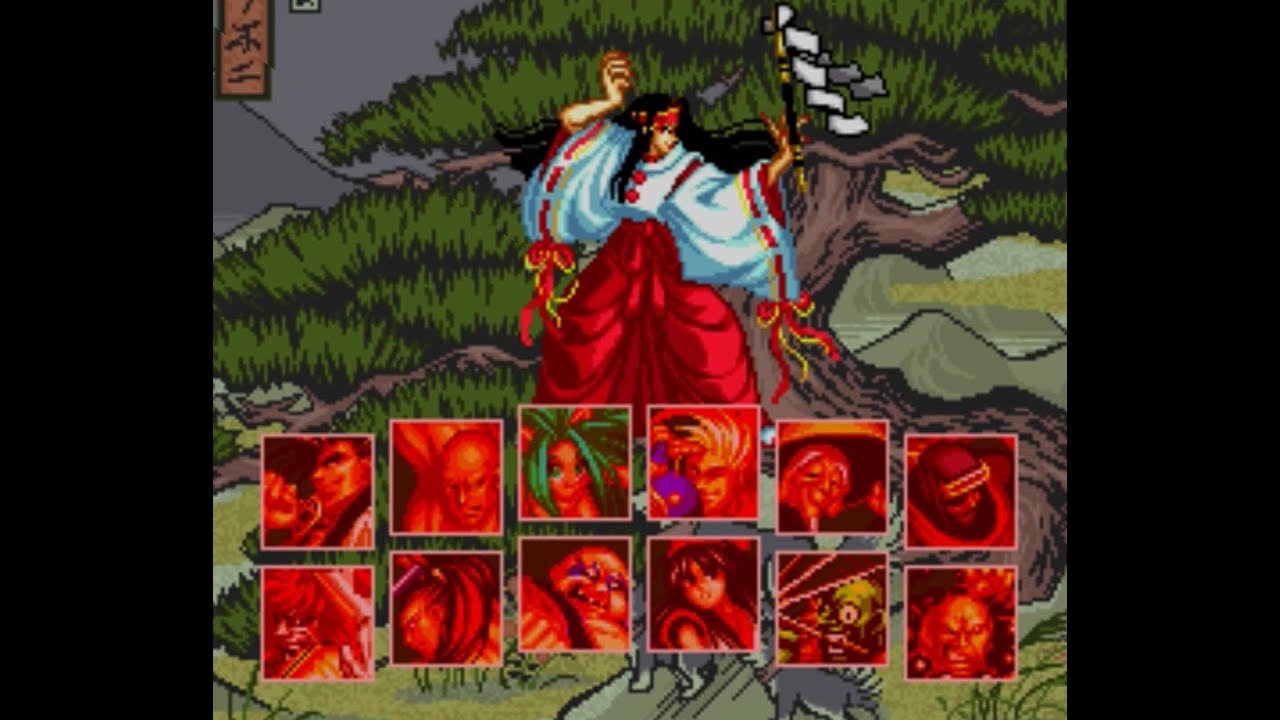 サムスピ六番勝負 改造 真サム CPU専用キャラ羅将神ミヅキで遊ぶ YouTube