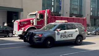 (RARE) Toronto Emergency Crews Responding - 2nd alarm Harbour Square
