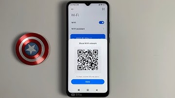 Connect wifi by QR code, share wifi password by QR code on Poco C40 Android 11