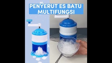 Thumbnail of BIKIN ES SERUT JADI GAMPANG BANGET ❗❗ ALAT SERUT ES BATU PRAKTIS TANPA LISTRIK