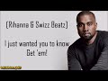 Kanye west  famous ft rihanna lyrics