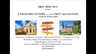 Výlet seniorů - Zruč nad Sázavou 29 5 2024