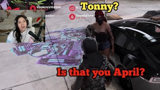 April and Tony Corleone[AnthonyZ] Meets After a While & ... | GTA RP NO PIXEL