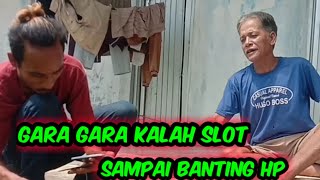 komedi lucu..gara gara kalah slot banting hp.