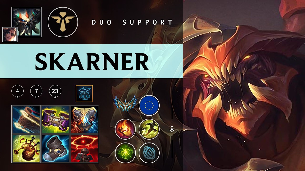 Skarner Support vs Braum - EUW Challenger Patch 26.04