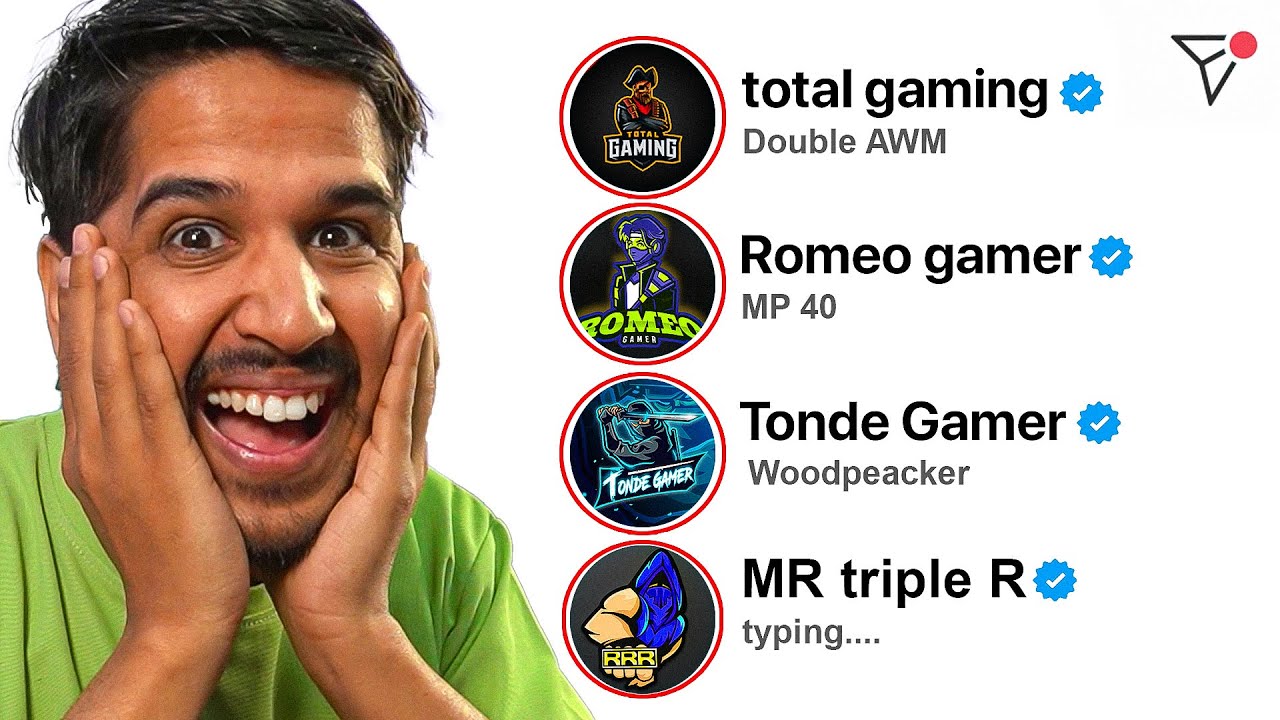 Big Youtubers Favourite Gun Challenge 😵 YouTube