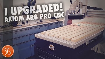Setting up my Axiom Precision AR8 Pro CNC // Unboxing and Assembly // Shop upgrade