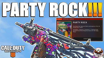 How to Unlock Party Rock Reactive Camo | CoD BO4