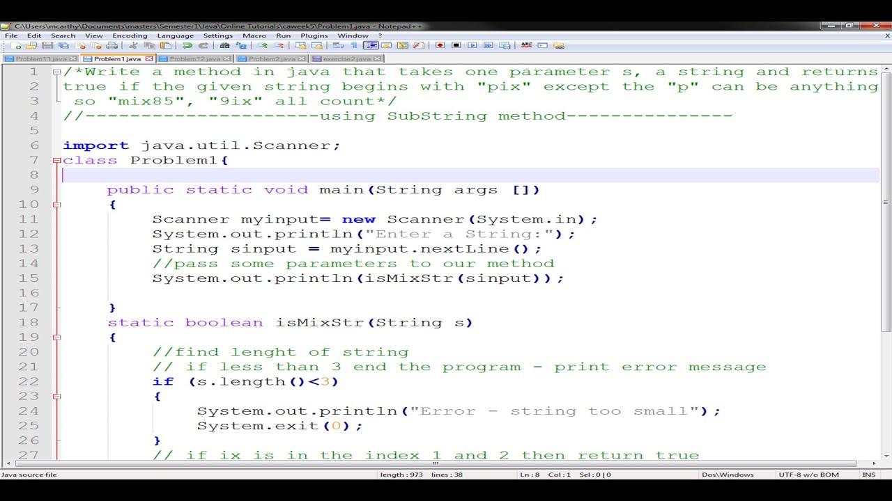 Problem 27 - Tuesday Tutorial - Java - Modulus % and IF then Else Statements  AND OR &&