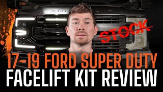 2022 Style Facelift for 1719 Super Duty Trucks | XB LED Headlight & XBG LED Grille Installation