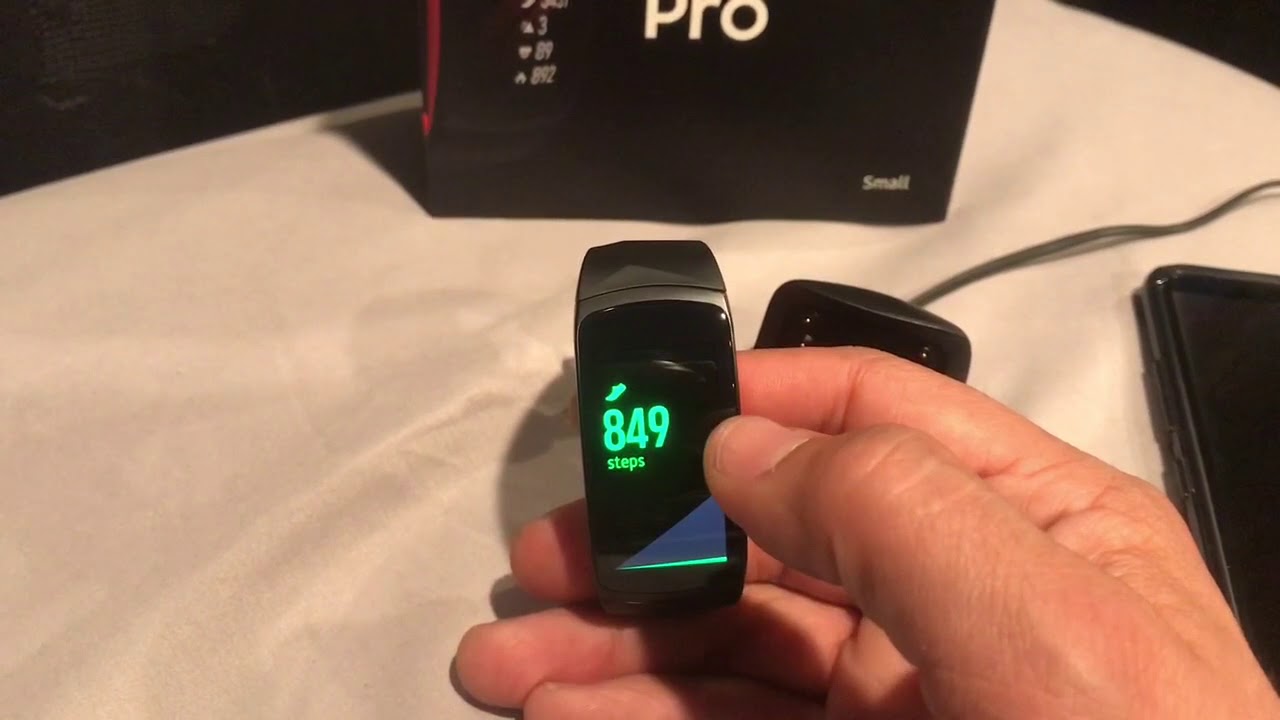 Gear fit2 pro review / heart rate 