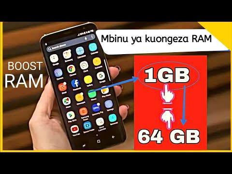 Video: RAM Ni Nini Katika Smartphone