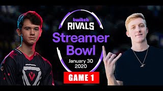 Fortnite | Full Game 1 | Twitch Rivals Streamer Bowl Tournament 2020 | Final Game 1