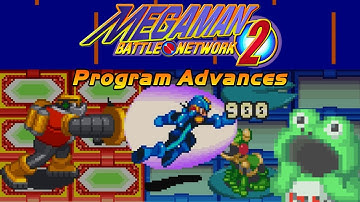 Mega Man Battle Network 2 - All 32 Program Advances (Including Darkness!)