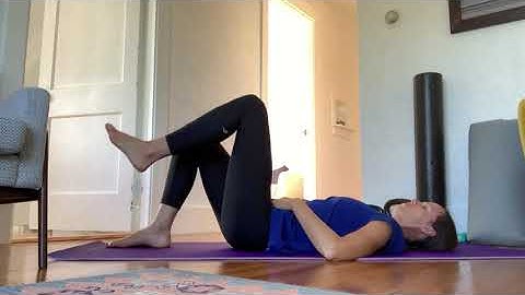 Hook-lying Alternating March With Transverse Abs