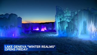 Winter Realms ice attraction opens in Lake Geneva