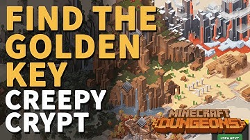 Find the Golden Key Minecraft Dungeons