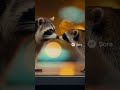 Raccoons love story ❤️🦝🥰  #viral #funny #memes #relatable #cute #wholesome  #fypシ #duet #halloween